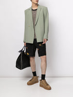 Fish-Print Tailored Shorts