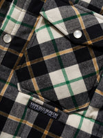 Logo Patch Plaid Shirt