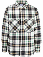 Logo Patch Plaid Shirt