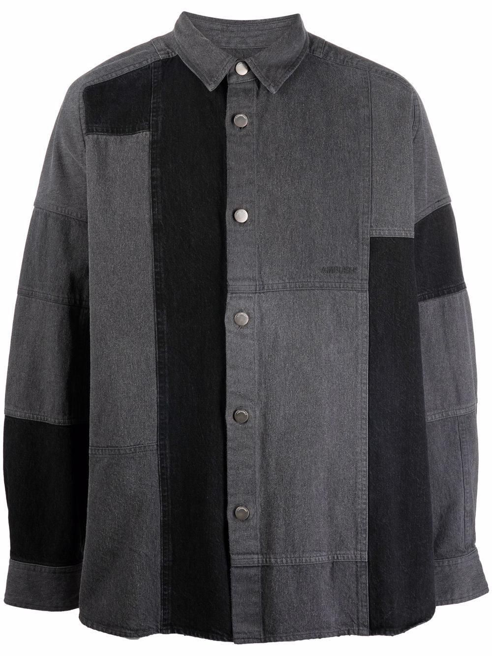 Patchwork Denim Shirt