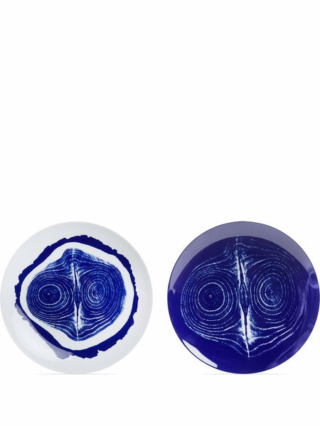 Tronc Set-Of-Two Decorative Plates