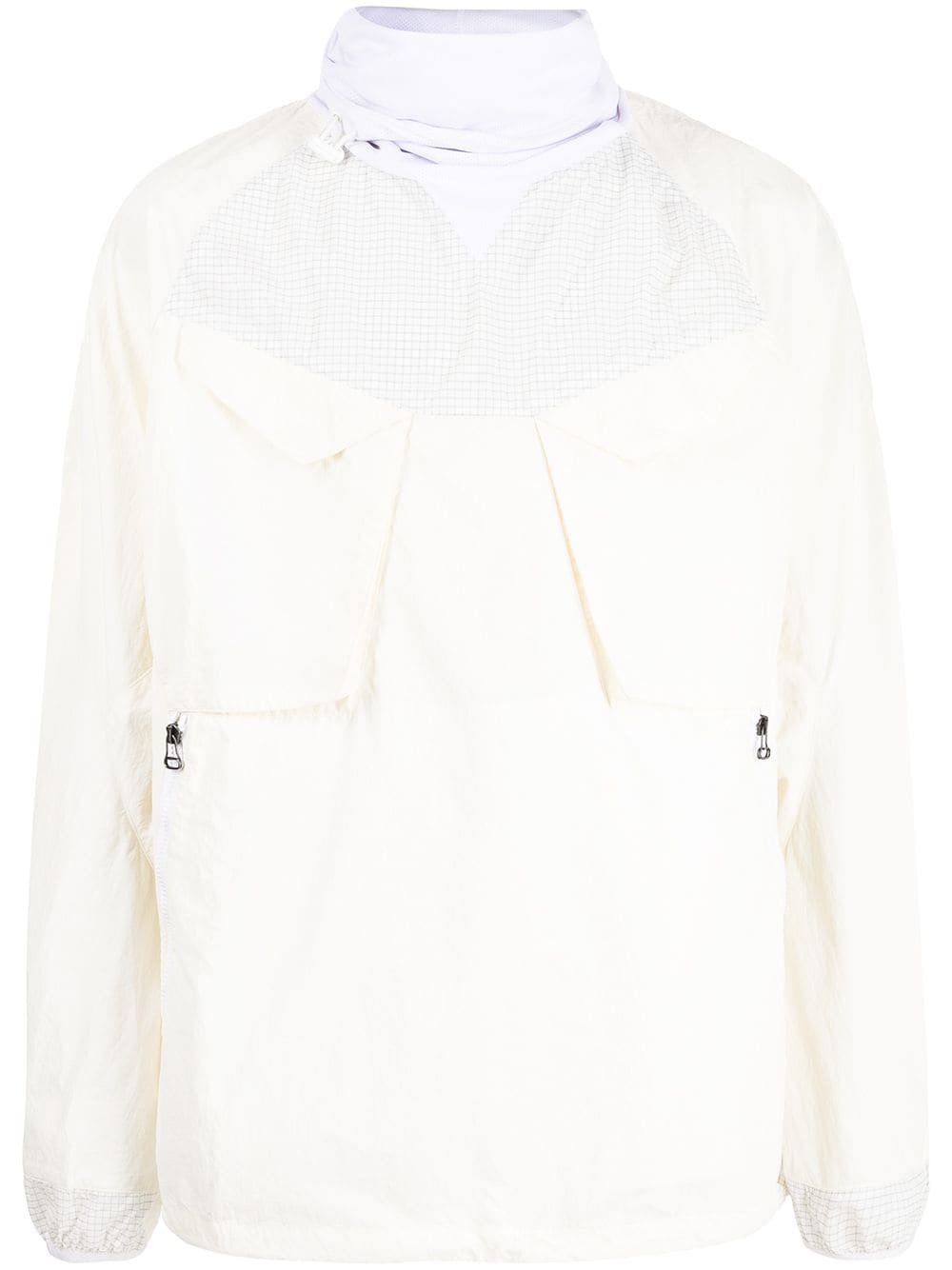 Pullover Funnel-Neck Jacket