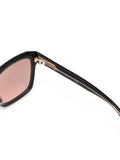 Geometric-Frame Sunglasses