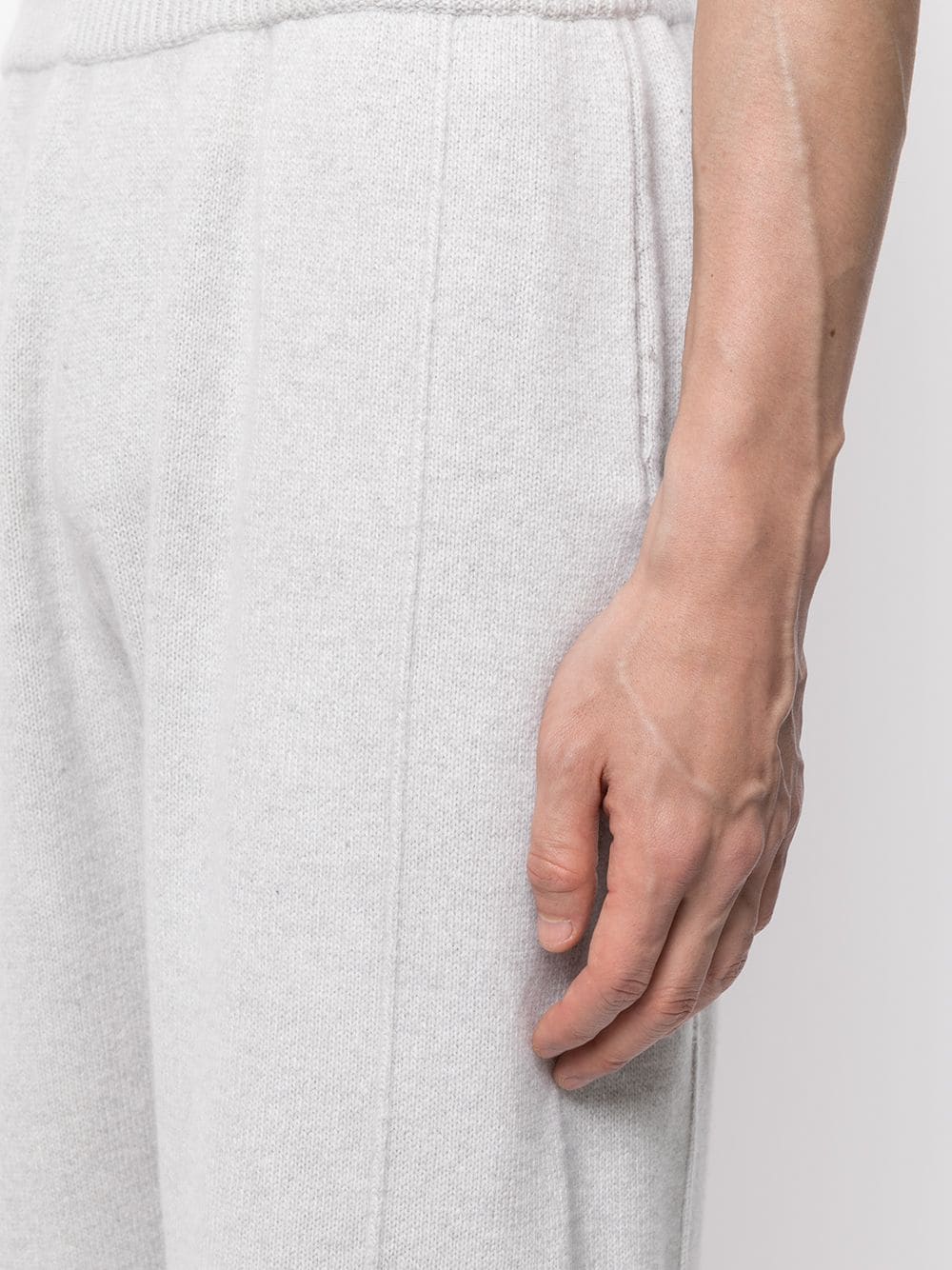 Corduroy-Detail Track Pants