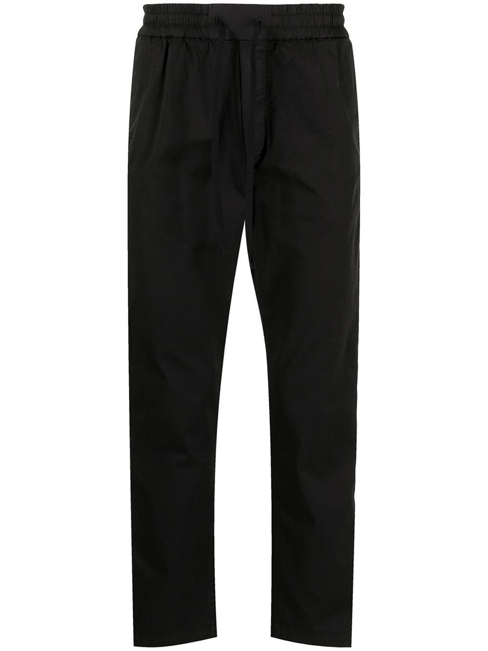 Elasticated-Waist Cotton-Blend Track Trousers