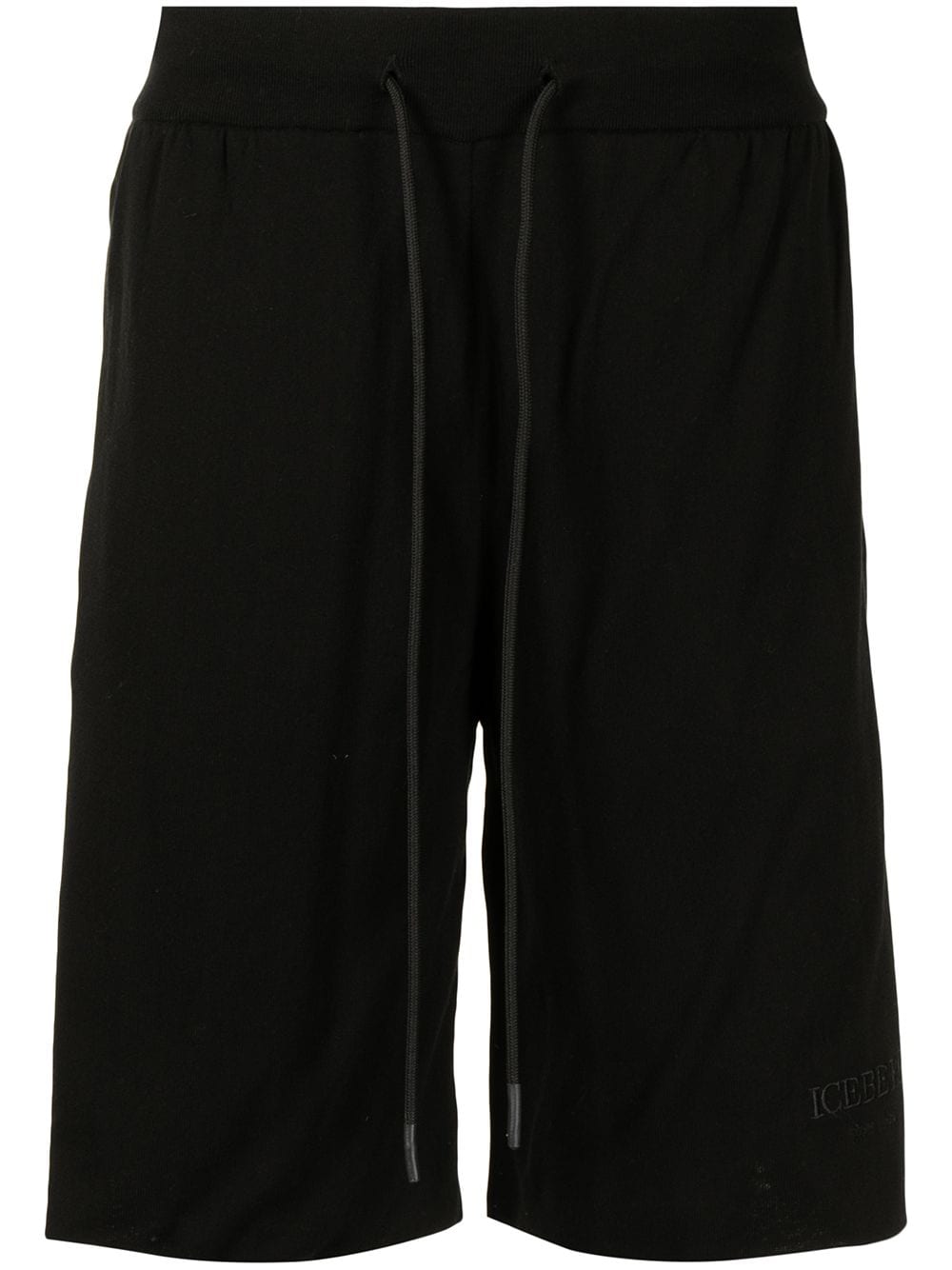 Drawstring Waist Track Shorts