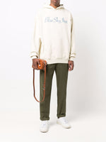 Logo-Embroidered Cotton Hoodie
