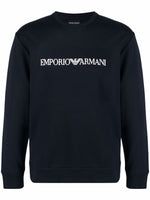 Logo-Print Crew-Neck Sweatshirt