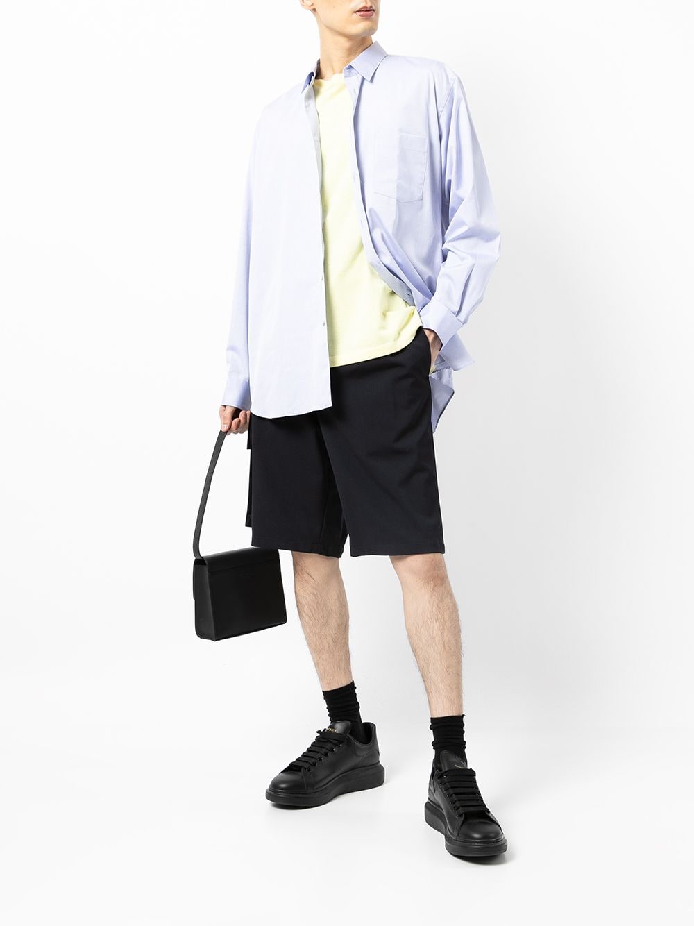 Long-Sleeve Cotton Shirt