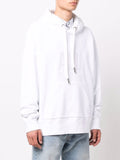 Tonal Logo Cotton Hoodie