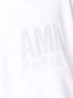 Tonal Logo Cotton Hoodie