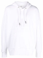 Tonal Logo Cotton Hoodie