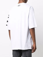 Side Logo-Print Oversize T-Shirt
