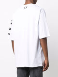 Side Logo-Print Oversize T-Shirt