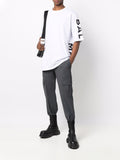 Side Logo-Print Oversize T-Shirt