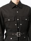 Belted-Waist Jacket