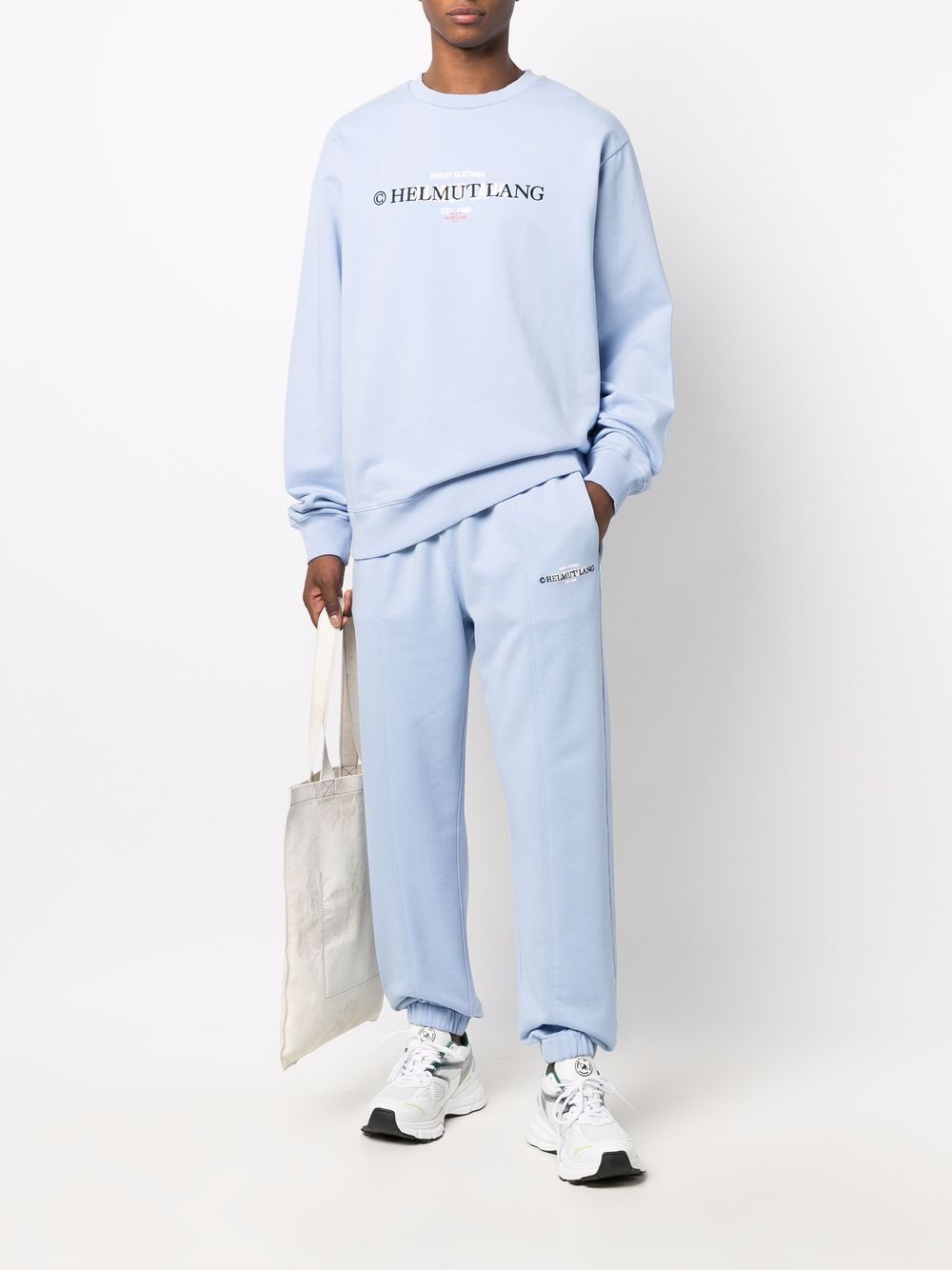 Embroidered-Logo Drawstring Trackpants