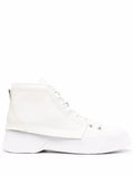 Logo-Print Laces Ankle Boots