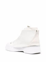 Logo-Print Laces Ankle Boots