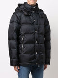 Monogram-Print Padded Jacket