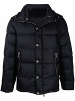 Monogram-Print Padded Jacket