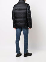Monogram-Print Padded Jacket