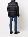 Monogram-Print Padded Jacket