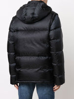 Monogram-Print Padded Jacket