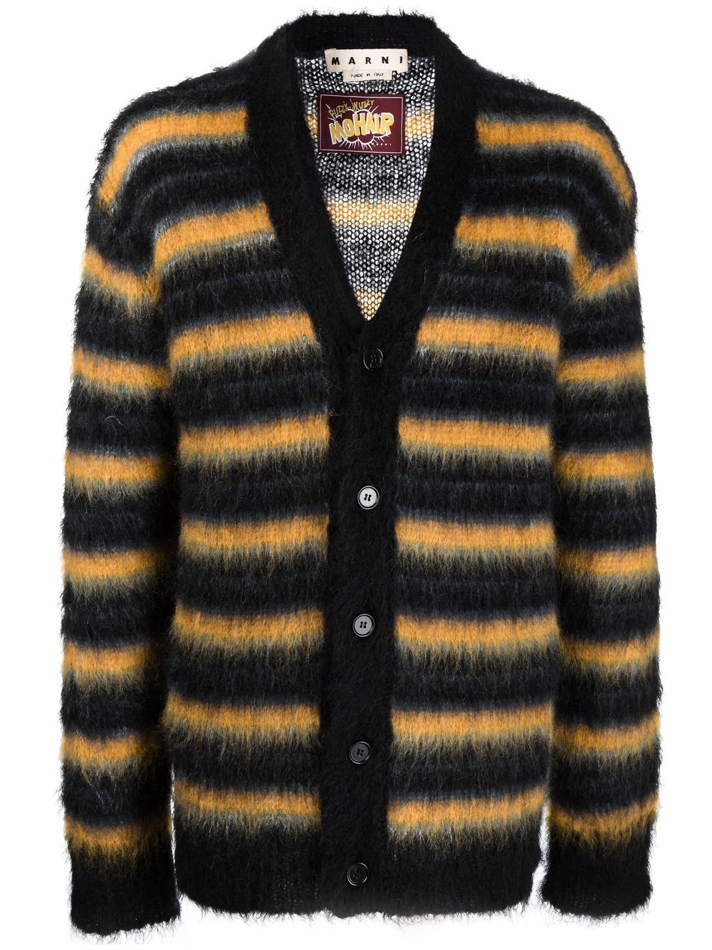 Stripe Knitted Cardigan