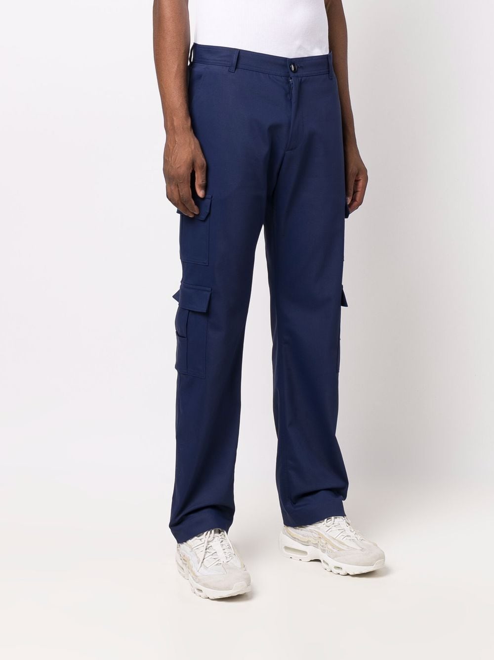Straight-Leg Cargo Trousers
