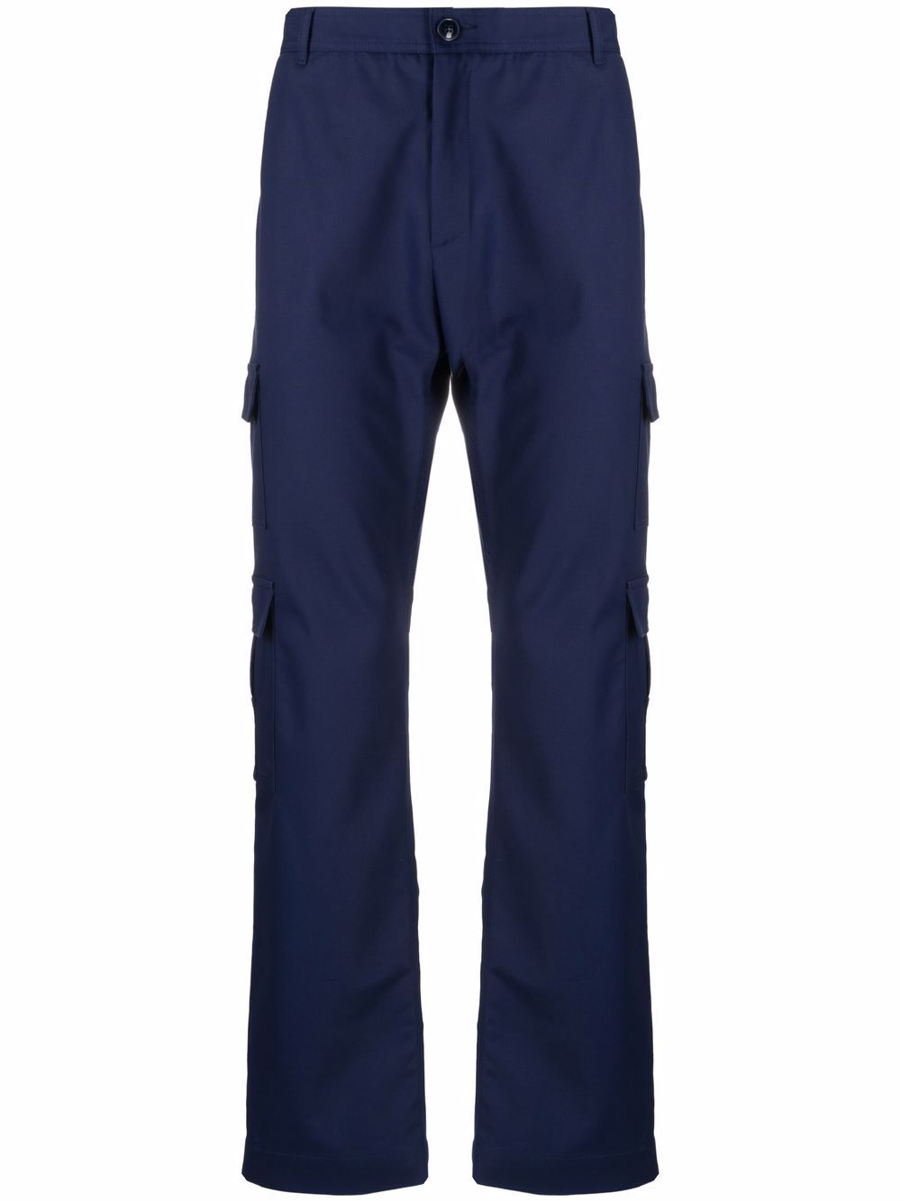 Straight-Leg Cargo Trousers