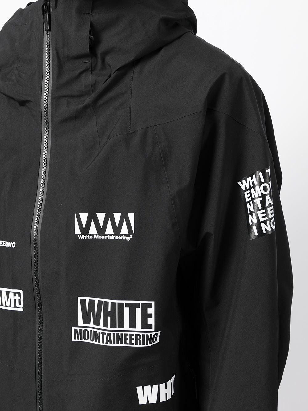 Graphic-Print Zip-Up Lightweight Jacket