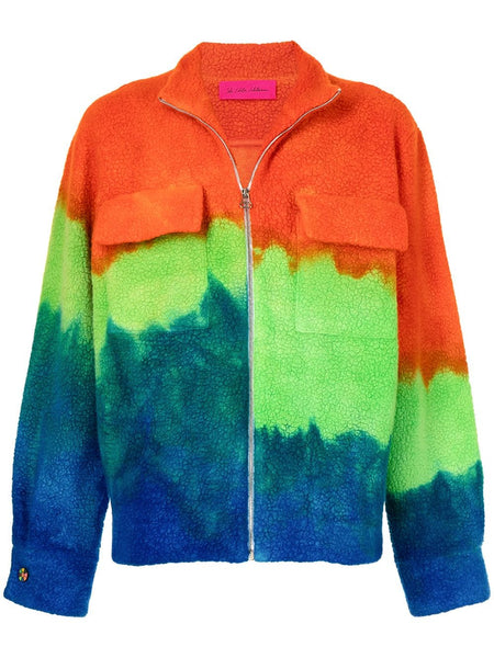 Tie-Dye Print Cardigan