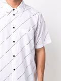 Logo-Print Cotton Shirt