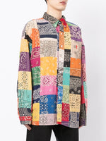 Patchwork Cotton Shirt