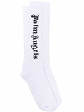 Intarsia-Logo Socks