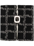 Logo-Intarsia Zip-Up Neckband