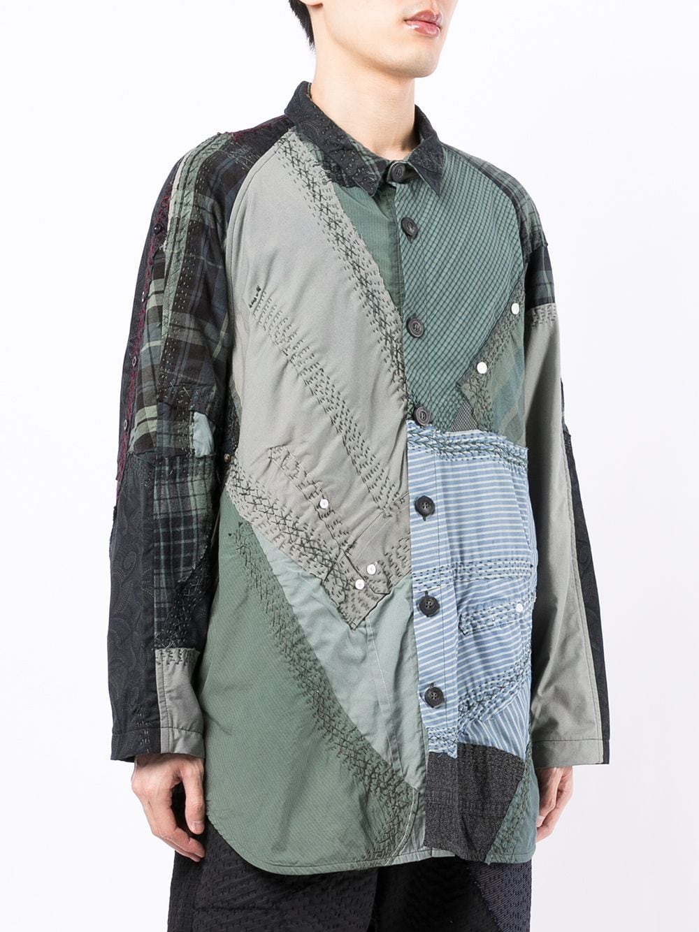 Patchwork Cotton Shirt