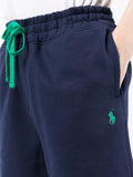 Embroidered-Pony Shorts