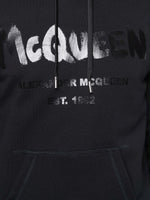 Graffiti Logo-Print Hoodie