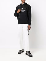 Graffiti Logo-Print Hoodie