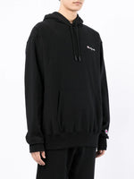 Embroidered Logo Long-Sleeve Hoodie