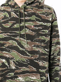Camouflage-Print Long-Sleeve Hoodie