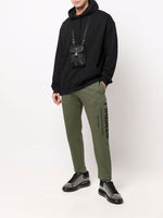 Logo Print Tapered Track Trousers