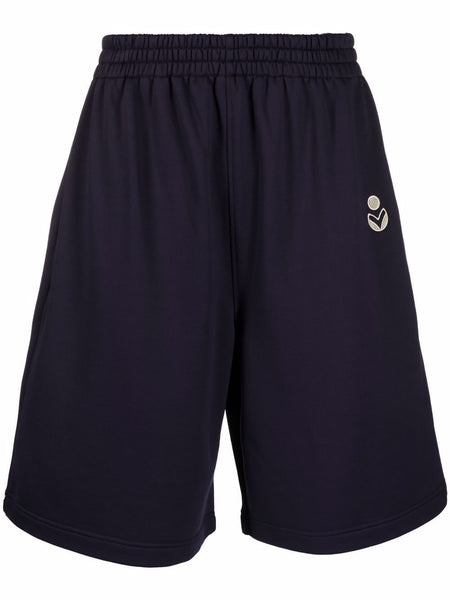 Logo-Embroidered Track Shorts