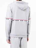 Logo-Tape Drawstring Hoodie