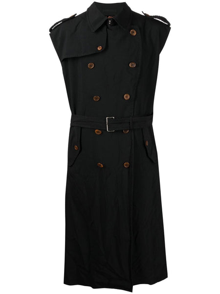 Sleeveless Trench Coat