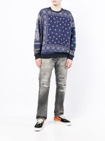 Patchwork Bandana-Print Sweatshirt