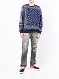 Patchwork Bandana-Print Sweatshirt