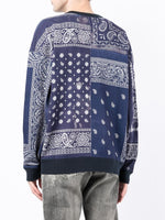 Patchwork Bandana-Print Sweatshirt